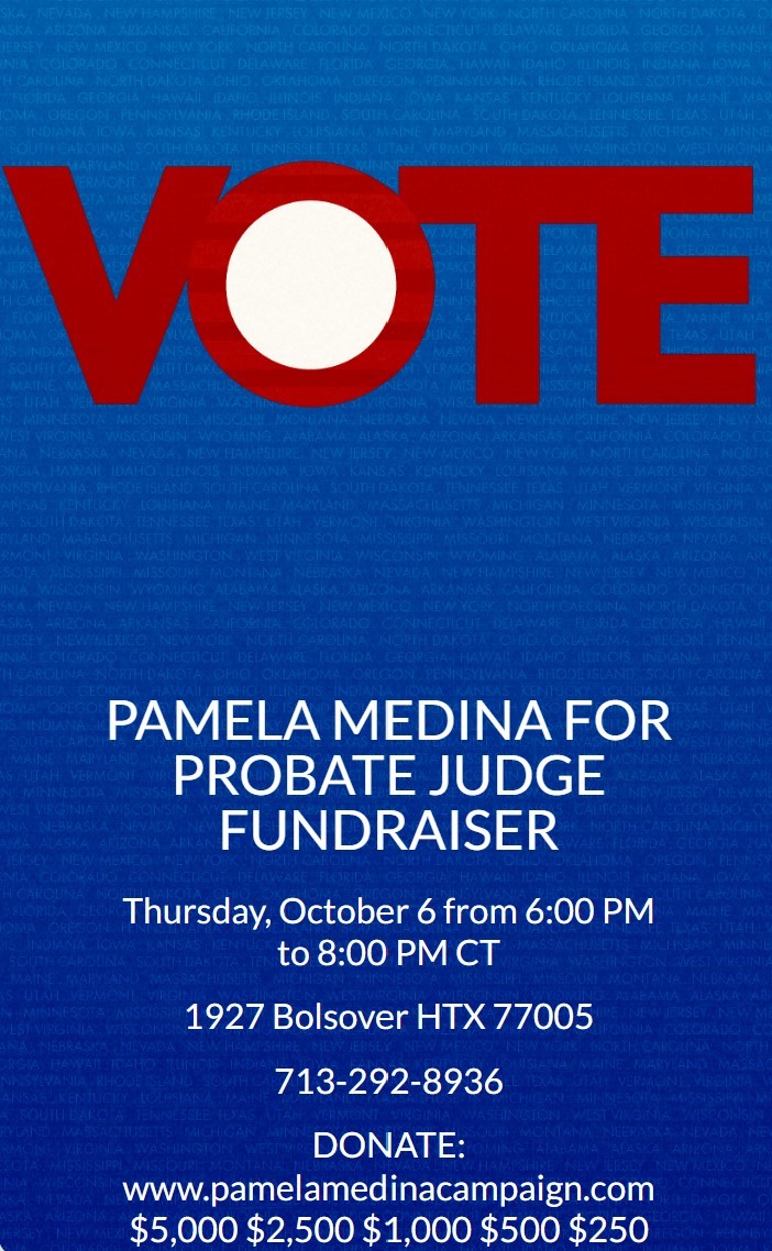 Pamela Medina Campaign Event
